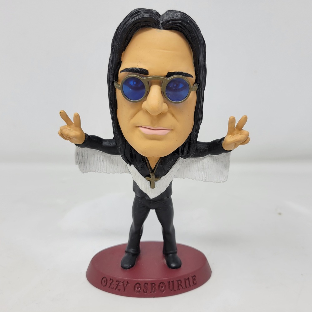 Vintage 1999 Ozzy Osbourne Headliners Rock Mini Figure Toy